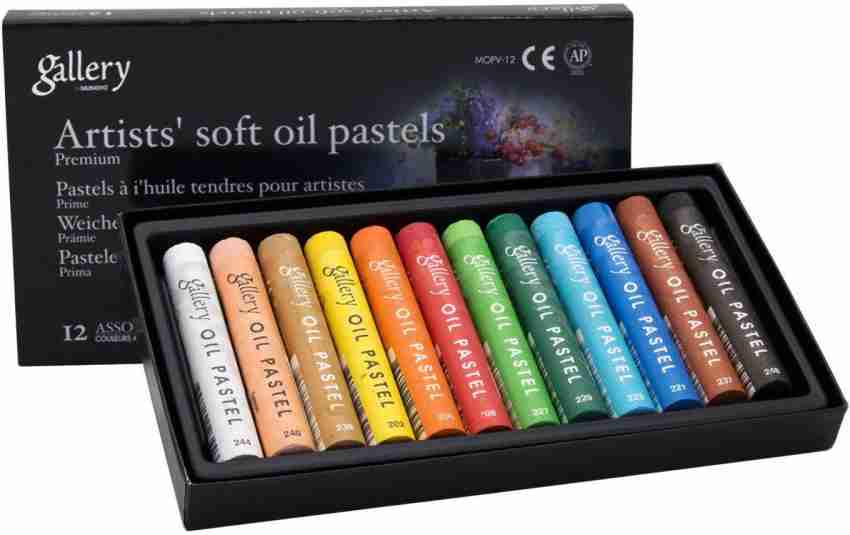 Mungyo Gallery Extra-Fine Soft Pastels Cardboard Box Set of 15 - Assorted Colors