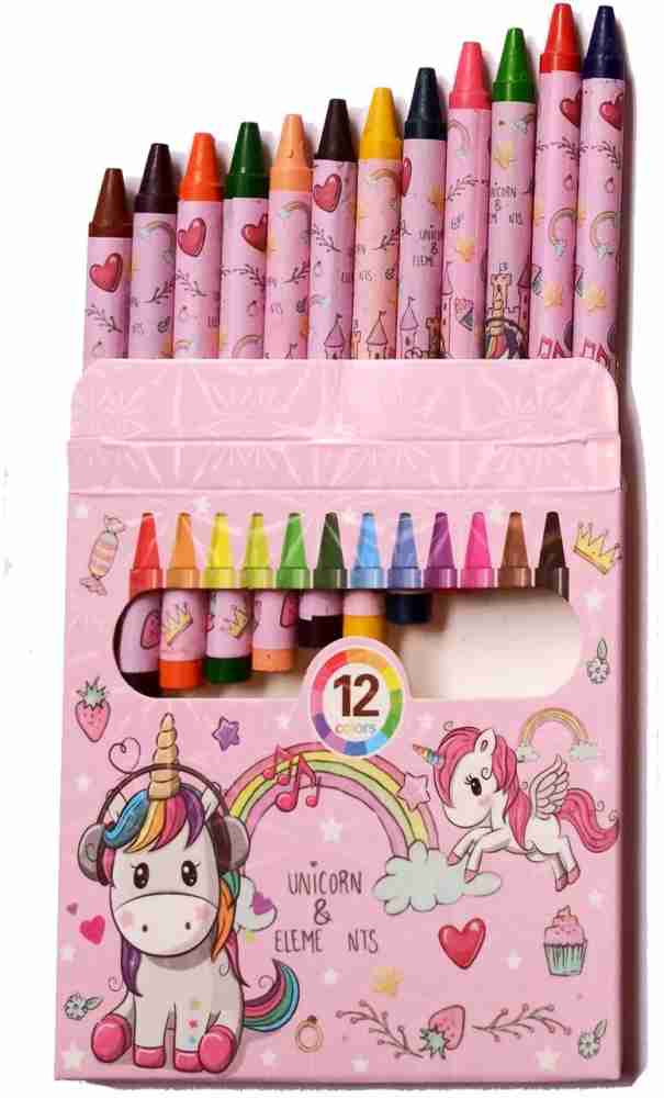 topgifties Unicorn Gift Combo Set _ Crayons Colors , Water  Pen& Unicorn Fur Pen For kids 