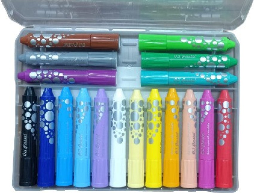 INDIKONB Oil Pastels Crayons Color Set 25 Shades