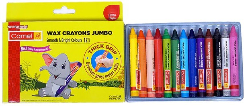 Multicolor Faber-Castell 90Mm Jumbo Wax Crayons, 24 Pcs, Packaging