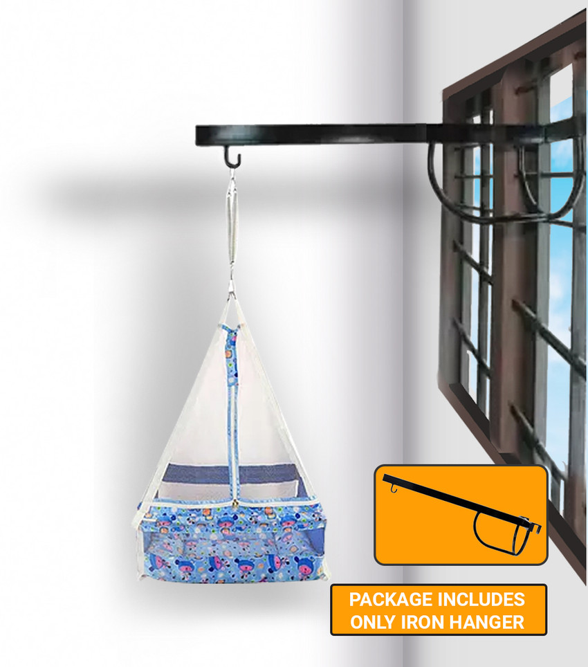 PAXMER Window Cradle Cot Metal Hanger for New Born Baby crib jhula