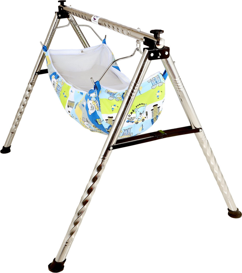 Steel cradle for baby best sale