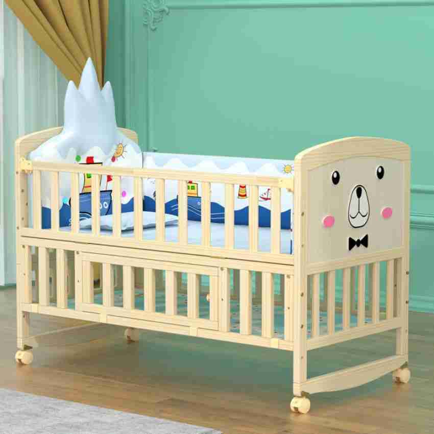 Baby cot 2024 bed wooden