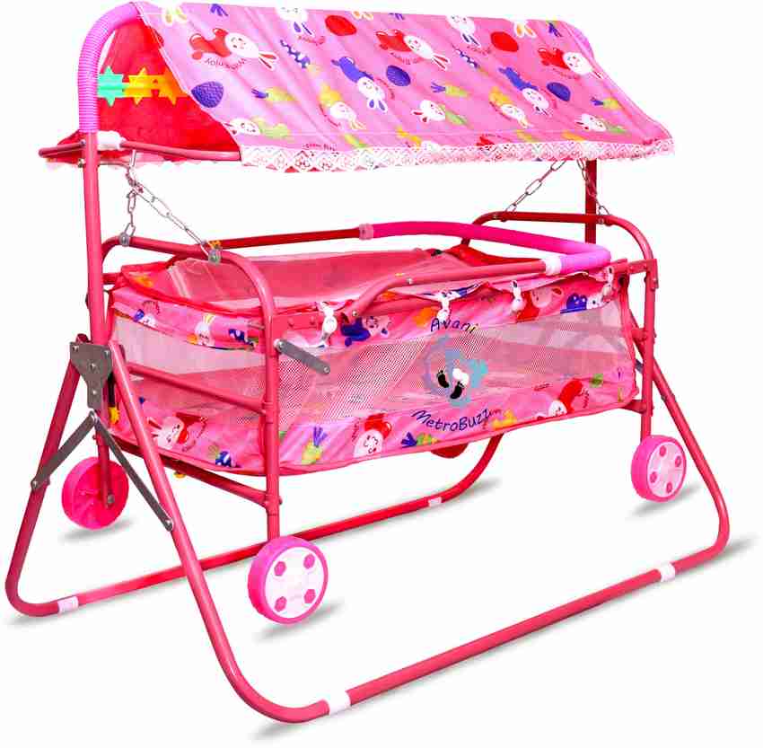 Avani MetroBuzz Foldable Baby Cradle Jhula Palna For New Born
