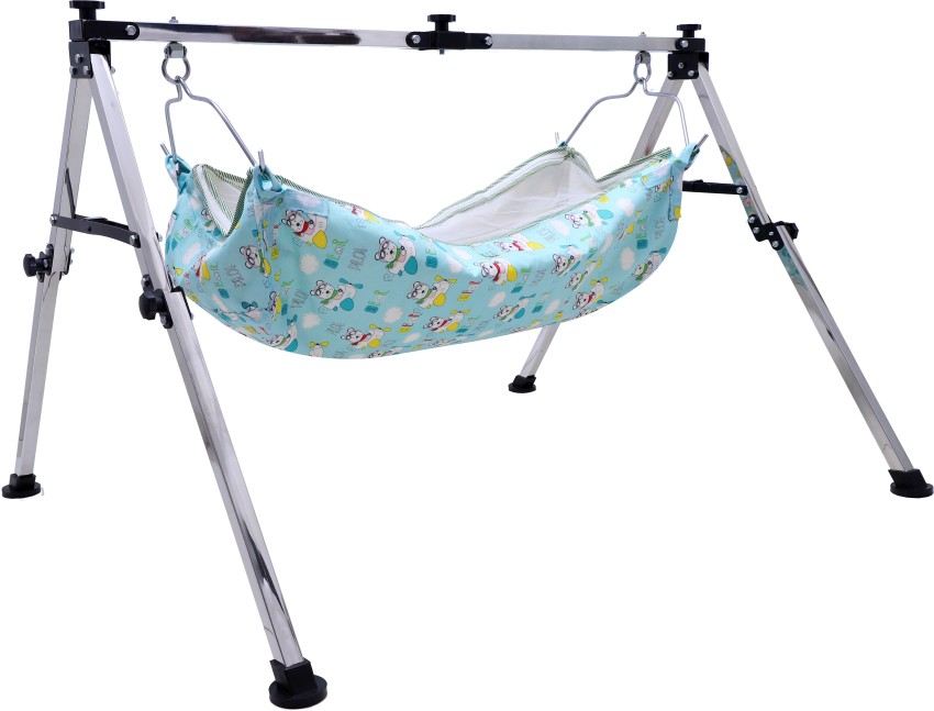 Sturdy Premium Indian Style Ghodiyu Baby Cradle Stainless steel structure  Cradle