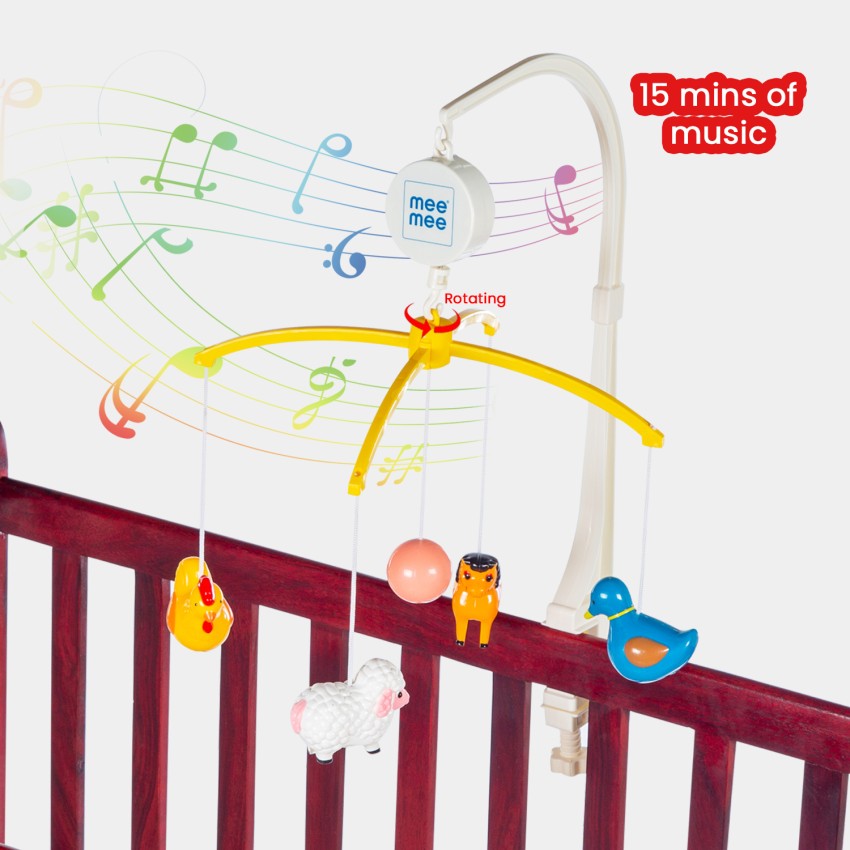 Music thing above sales baby crib