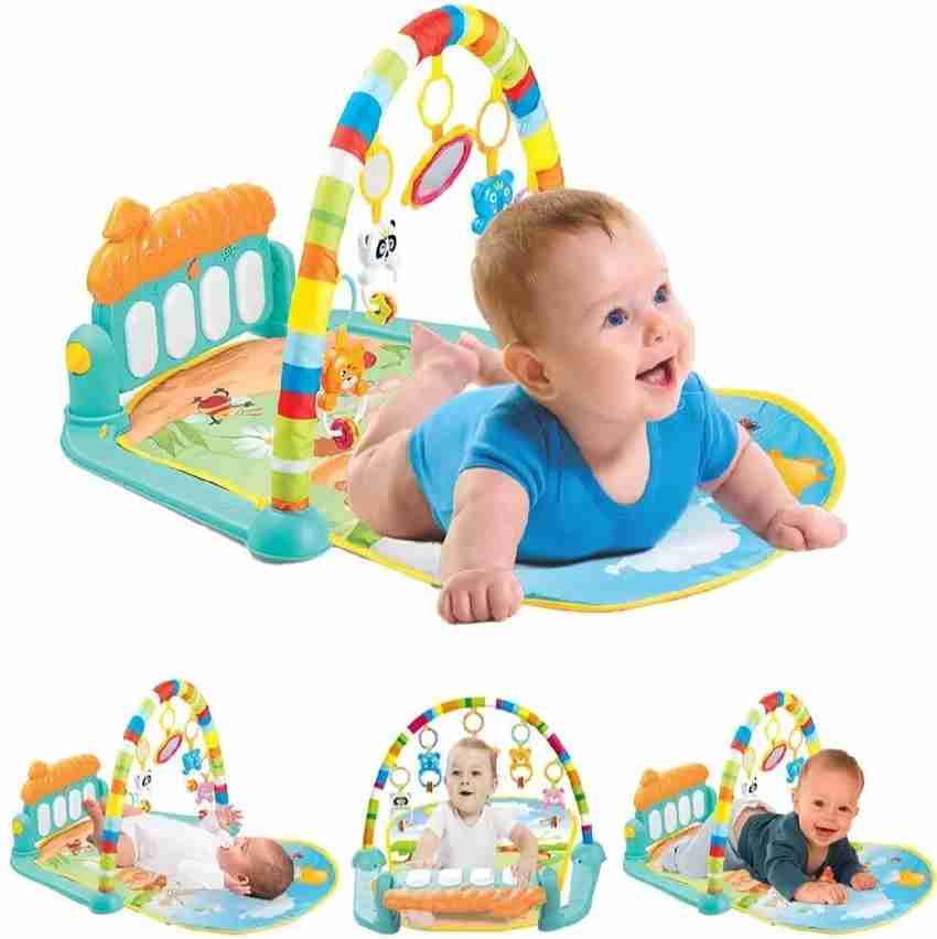 Purvaa Collection Baby Play Gym Mat And Play Piano for Kids 0 2