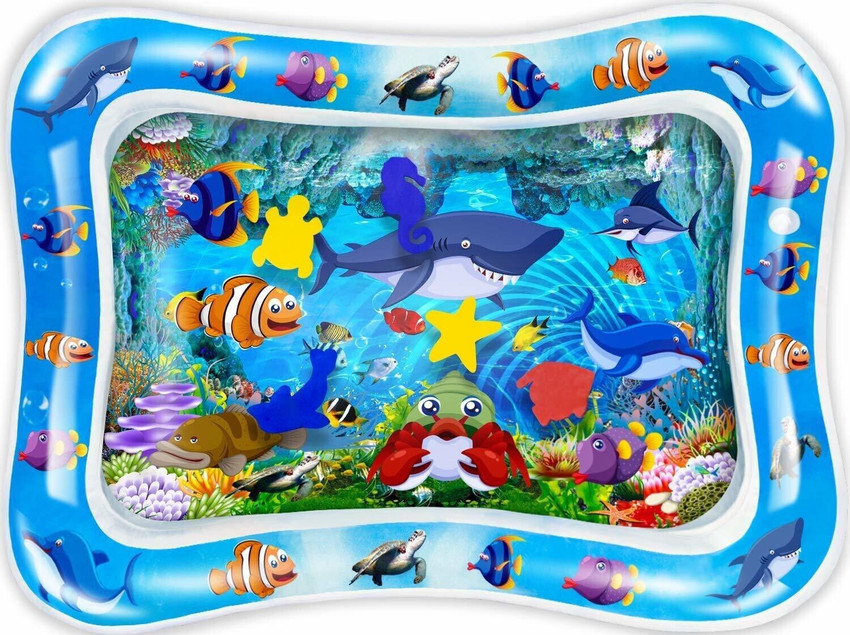 Inflatable water mat for babies best sale