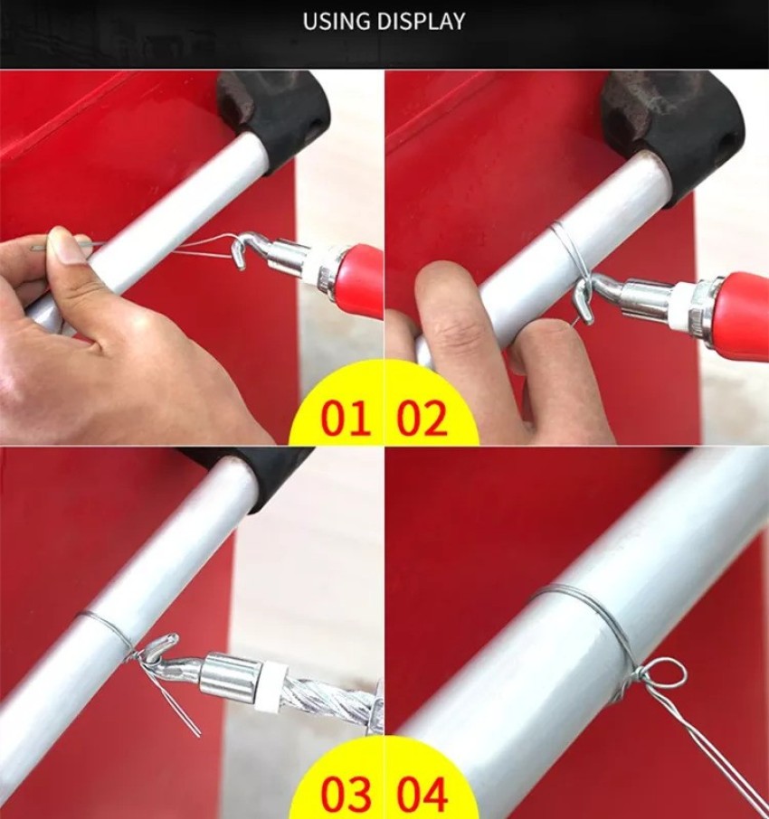 RetLeen Automatic Rebar Tie Wire Twisting Tool / Manual Hand Tying