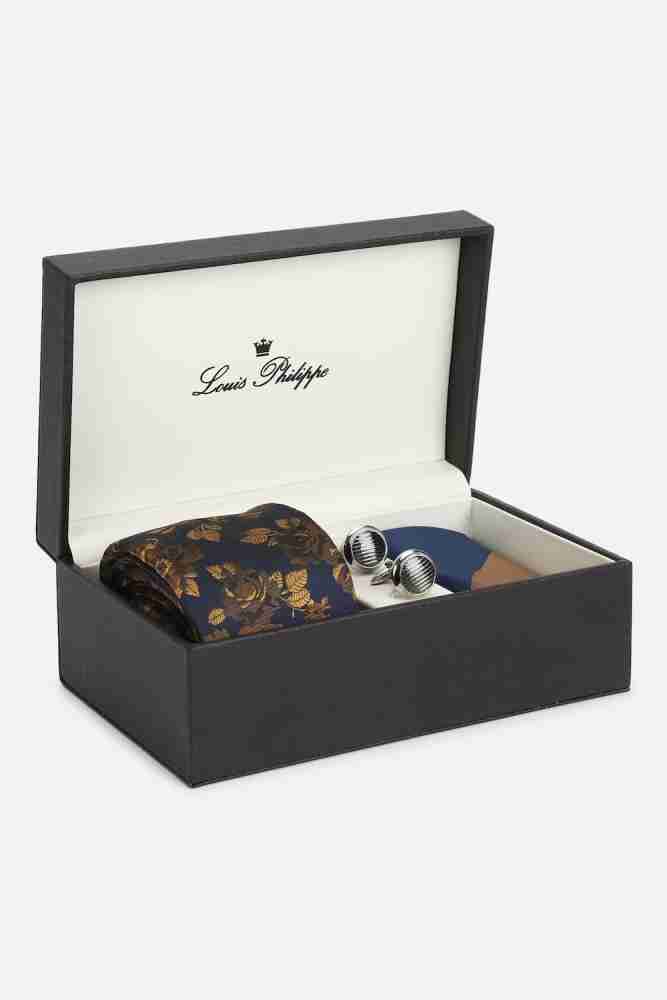 LOUIS PHILIPPE Steel Cufflink Set - Price in India, Reviews