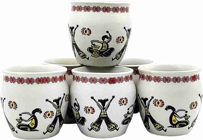 Buy RK Earthenwares Handmade Pottery Premium Beige Cappuccino