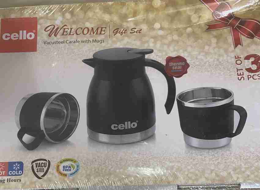 Cello 350ml SS Vacuum Insulated Teapot