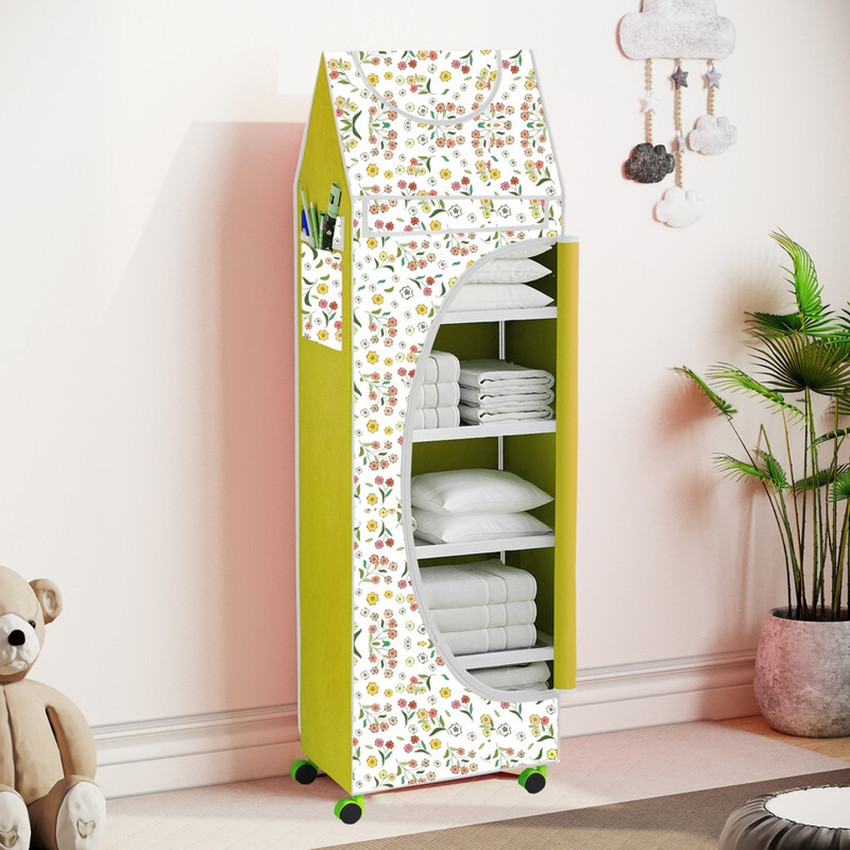 saintwod 6 Cabinet Baby Almirah Kids Wardrobe Folding Almirah With Wheels Metal Almirah Price in India Buy saintwod 6 Cabinet Baby Almirah Kids Wardrobe Folding Almirah With Wheels Metal Almirah onlin...