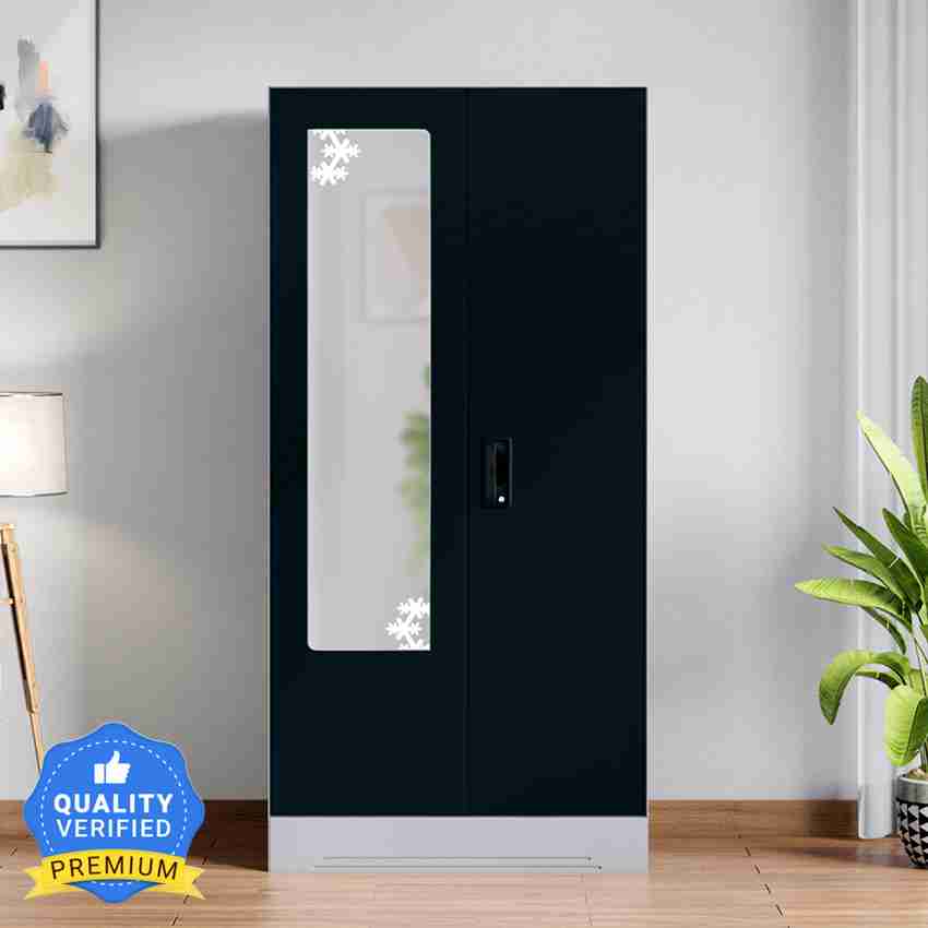 Godrej Interio Slimline 2 Door with Locker and Star Design Mirror Metal Almirah Price in India Buy Godrej Interio Slimline 2 Door with Locker and Star Design Mirror Metal Almirah online