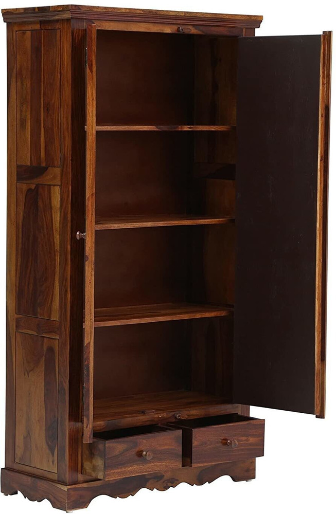 Flipkart Perfect Homes Rosewood Sheesham Wood Solid Wood Almirah
