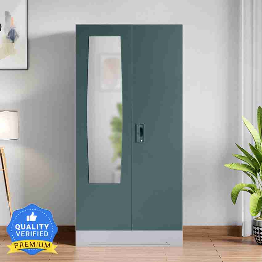 Metal almirah with mirror discount