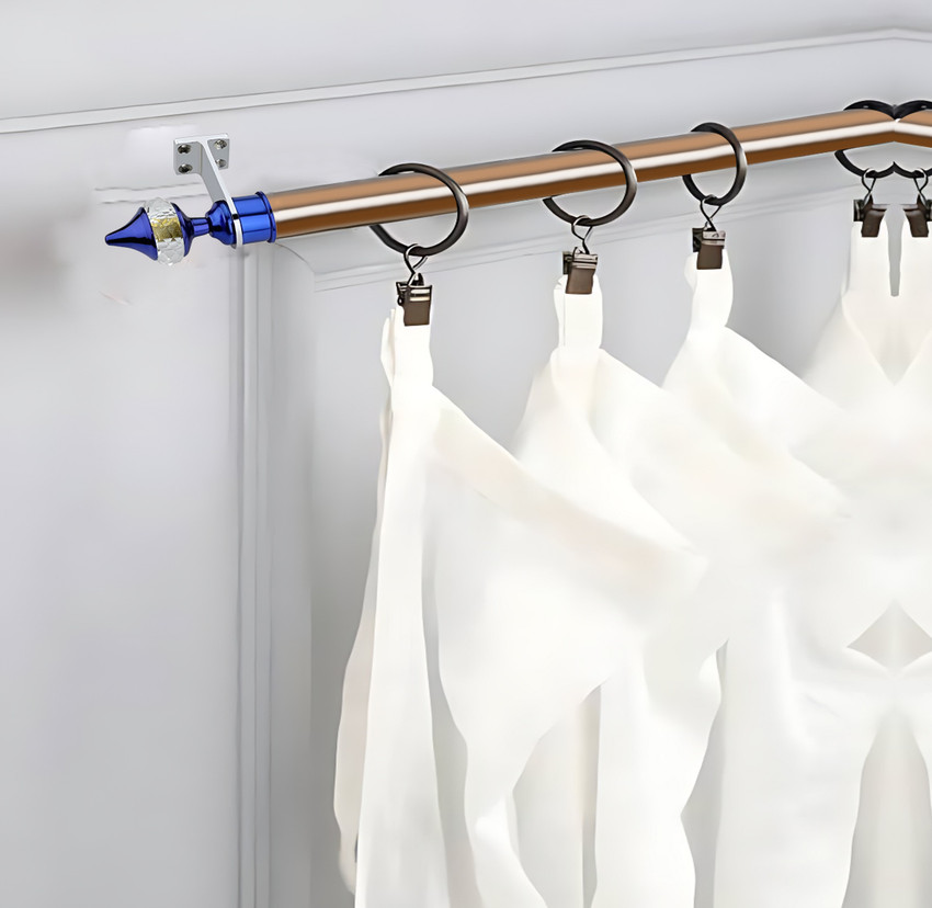 Hanger for curtain rods top