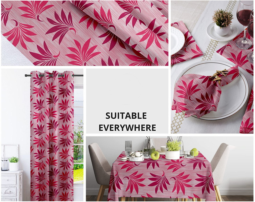 Floral curtain shop fabric