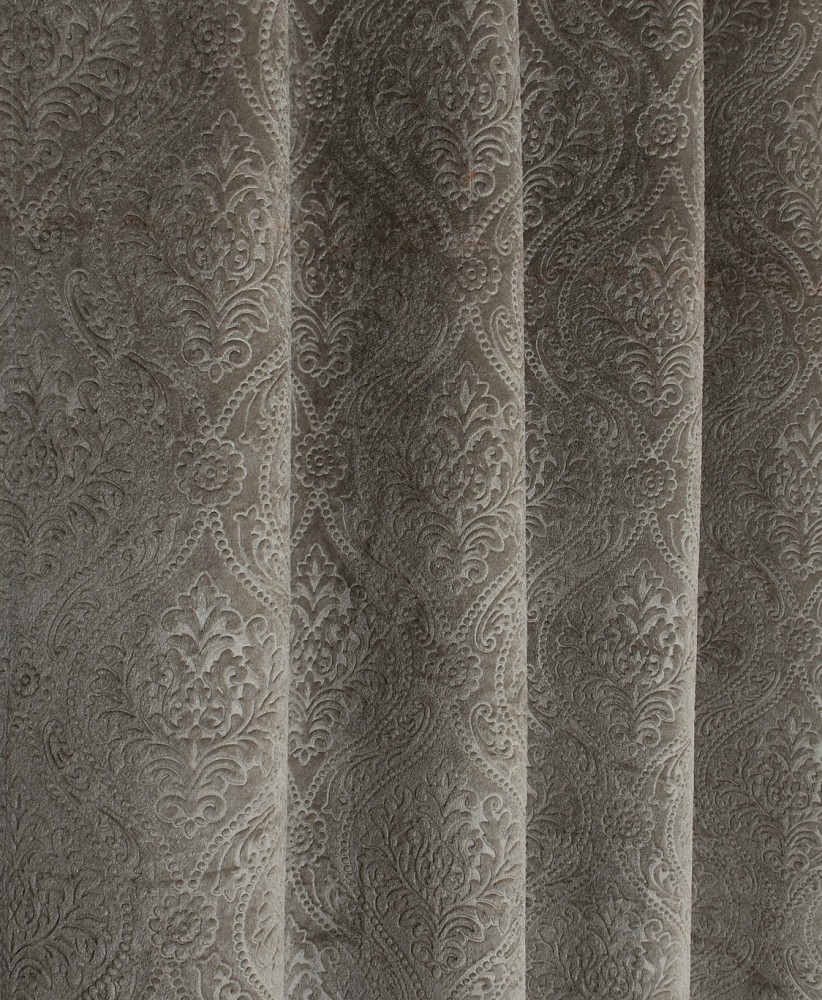 Panipat Textile Hub Fabric Cadbury Damas Grey 5 Mtr 01 Curtain In India Online At Flipkart Com