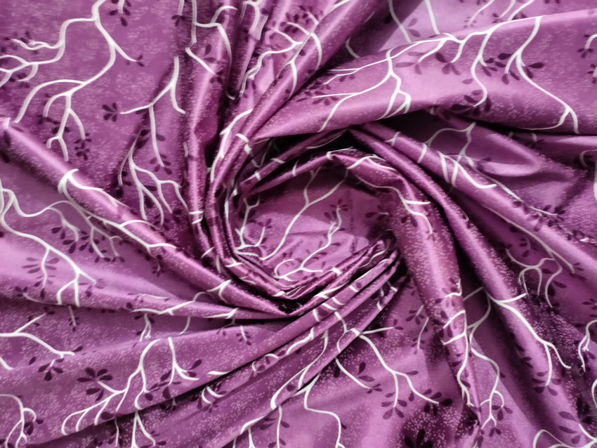 Printed curtain material outlet