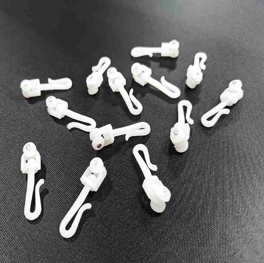 Plain White Plastic Curtain Track Hook at Rs 3/piece in Pune