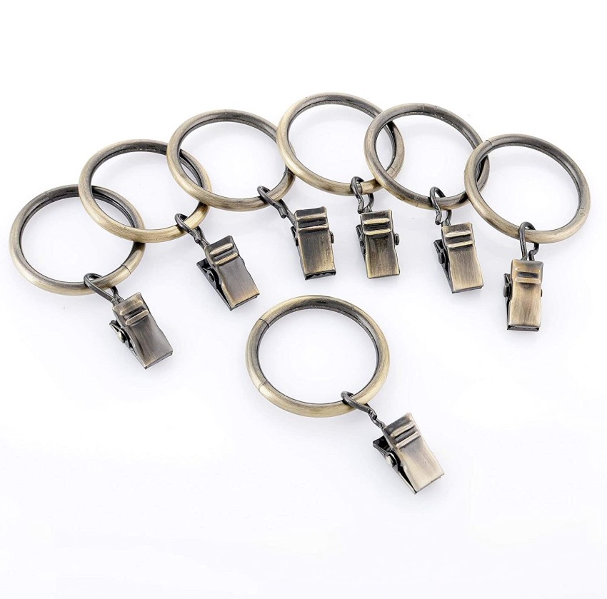 Metal Curtain Rings with Clips Curtain Clip with Ring Curtain