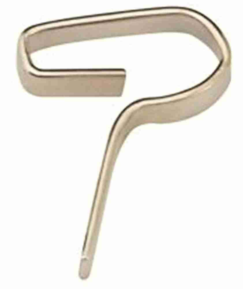 ST LOKHANDWALA Metal Hook for Curtain Channel/Track (100) Curtain Hook  Price in India - Buy ST LOKHANDWALA Metal Hook for Curtain Channel/Track ( 100) Curtain Hook online at