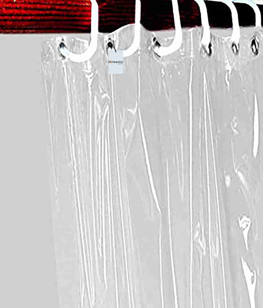HOMESTIC 240 cm 8 ft PVC Blackout Door Curtain Single Curtain