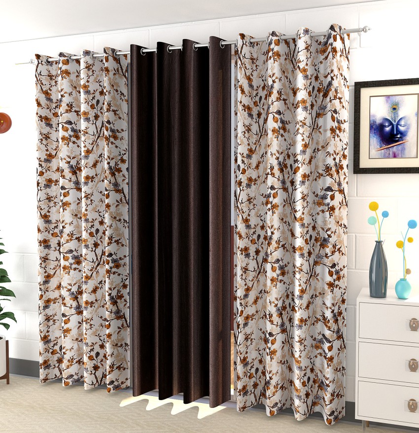 Cotton Eyelet LUXURY CURTAINS, Size: 2.5 Meter, Length: 7.5 Feet at Rs  380/meter in Indore