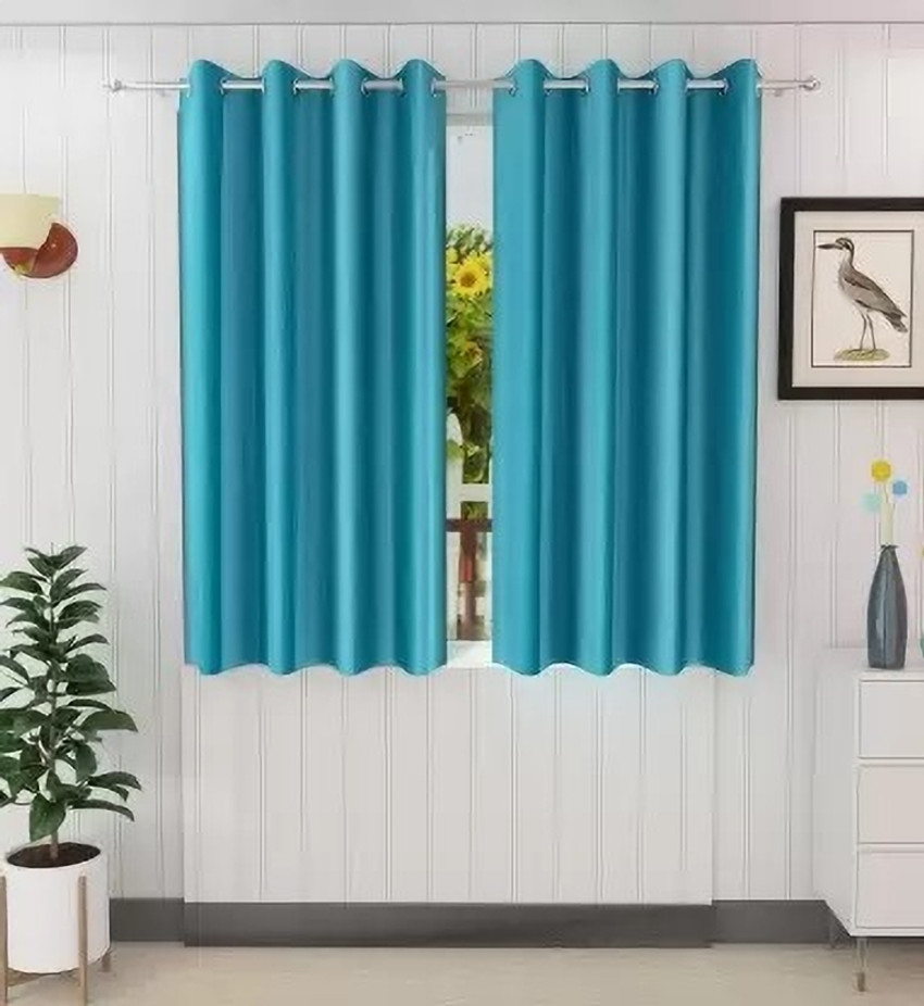 Window top curtains flipkart