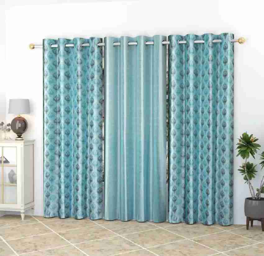 nidhihealthcare 221 cm 7 ft Polyester Room Darkening Door
