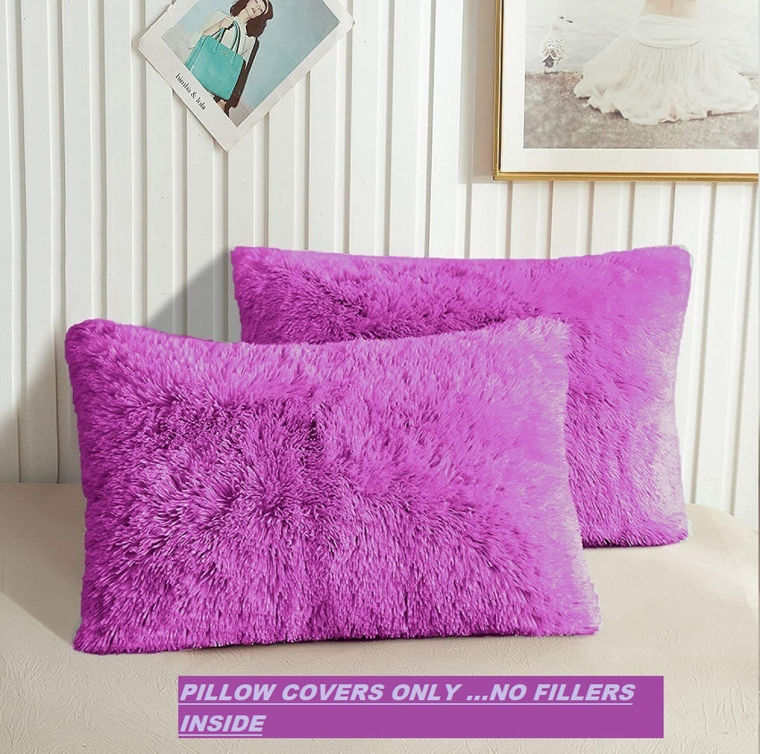 Udeek Fur Pillows Cover Buy Udeek Fur Pillows Cover Online at Best Price in India Flipkart