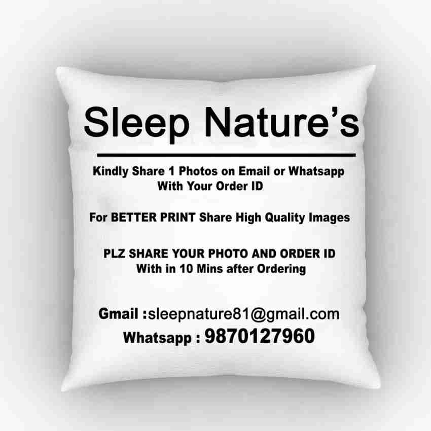 Order pillow with on sale picture