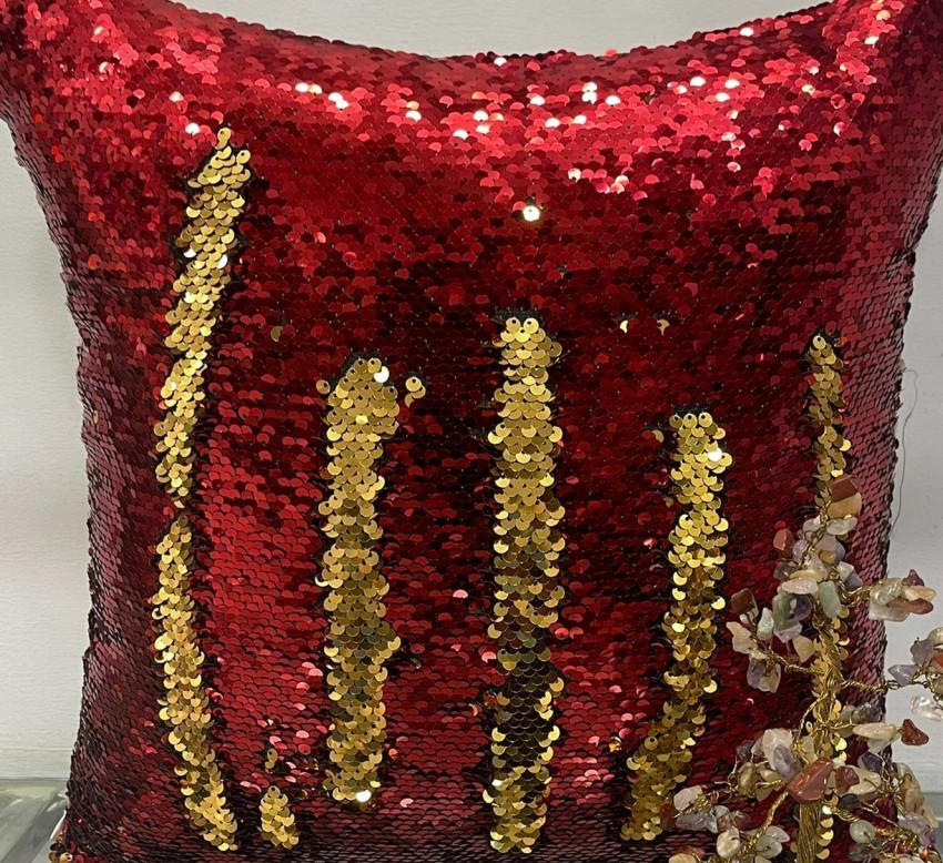 Gold sequin cushion outlet covers