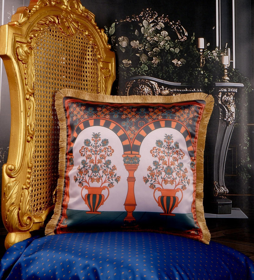 White satin cushions on sale