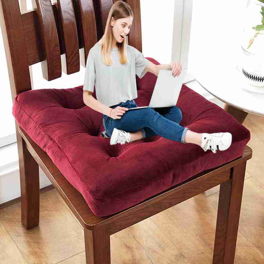 Heaven Luxurious Microfibre Solid Chair Pad Pack of 1 Buy Heaven Luxurious Microfibre Solid Chair Pad Pack of 1 Online at Best Price in India Flipkart
