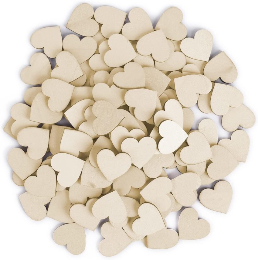 CLITHS wooden hearts for crafts Wooden Cut-outs Price in India - Buy CLITHS wooden  hearts for crafts Wooden Cut-outs online at