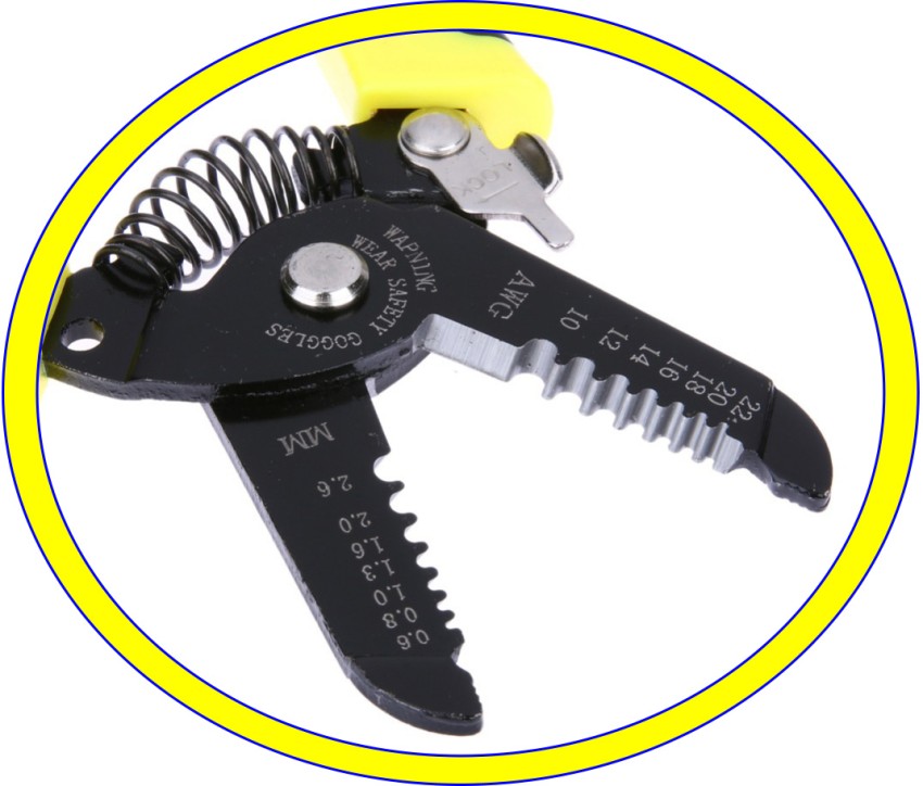 7-inch Duty Multi Purpose Portable Wire Stripping Tool for