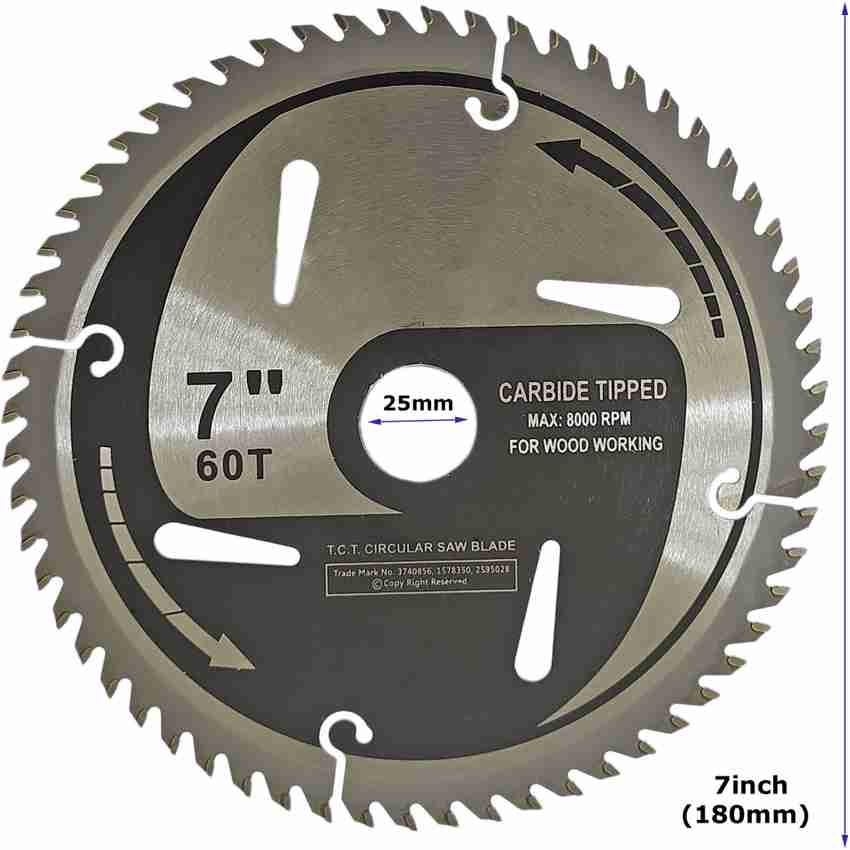 Tct blade cut wood sales