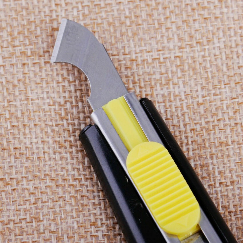 Acrylic Plastic Fiber Sheets Cutter Hook Knife Blade (Random Color) with 2  Extra Blades Inside