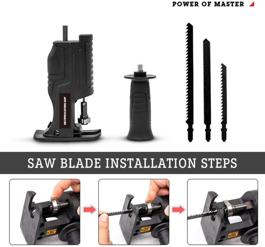 A S TOOLSHOP TOP QUALITY Portable Reciprocating Saw Adapter