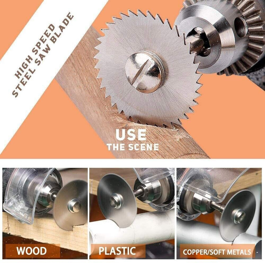 Wood saw blade for sales use with drill
