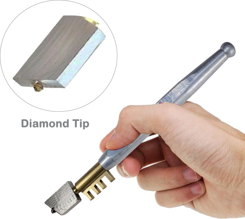 Glass Cutter Tool, Heavy Duty Diamond Glass Cutter For Cutting