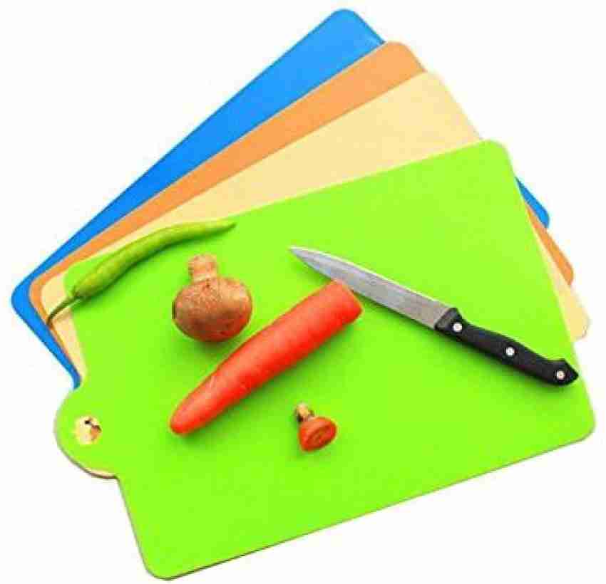 Buy 4Pcs Flexible Silicone Chopping Board Kitchen Cooking Cutting Mats Food Cutting  Board on ezbuy SG