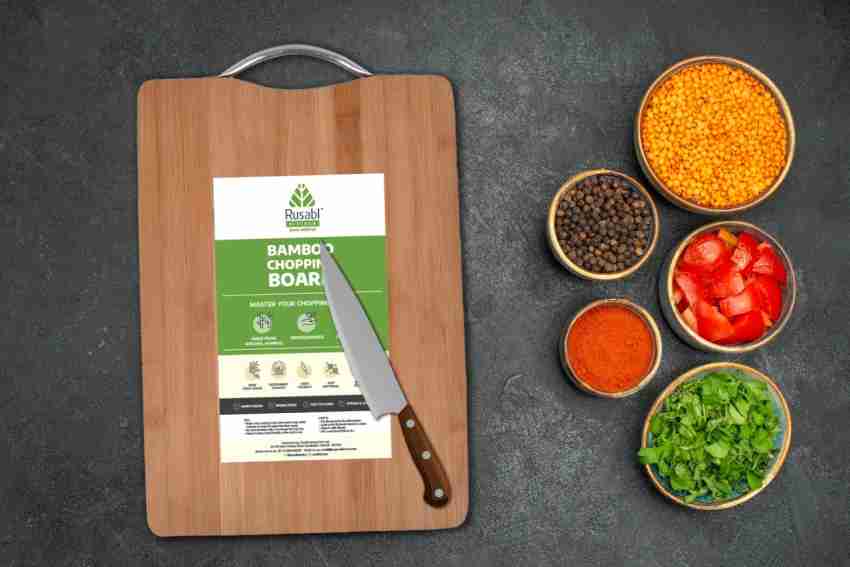 Ceaz Bamboo Cutting Board with Adjustable Legs - Wood Chopping Butcher  Block and Stovetop Cover for Kitchen and RV - Complete with Silicone Food  Covers : : Home