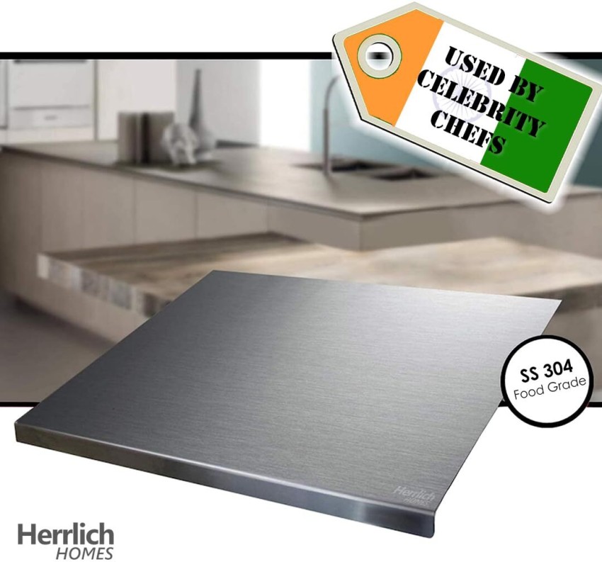 Heat Resistant Stainless Steel Cutting Chopping Board Antibacterial Kitchen  80CM