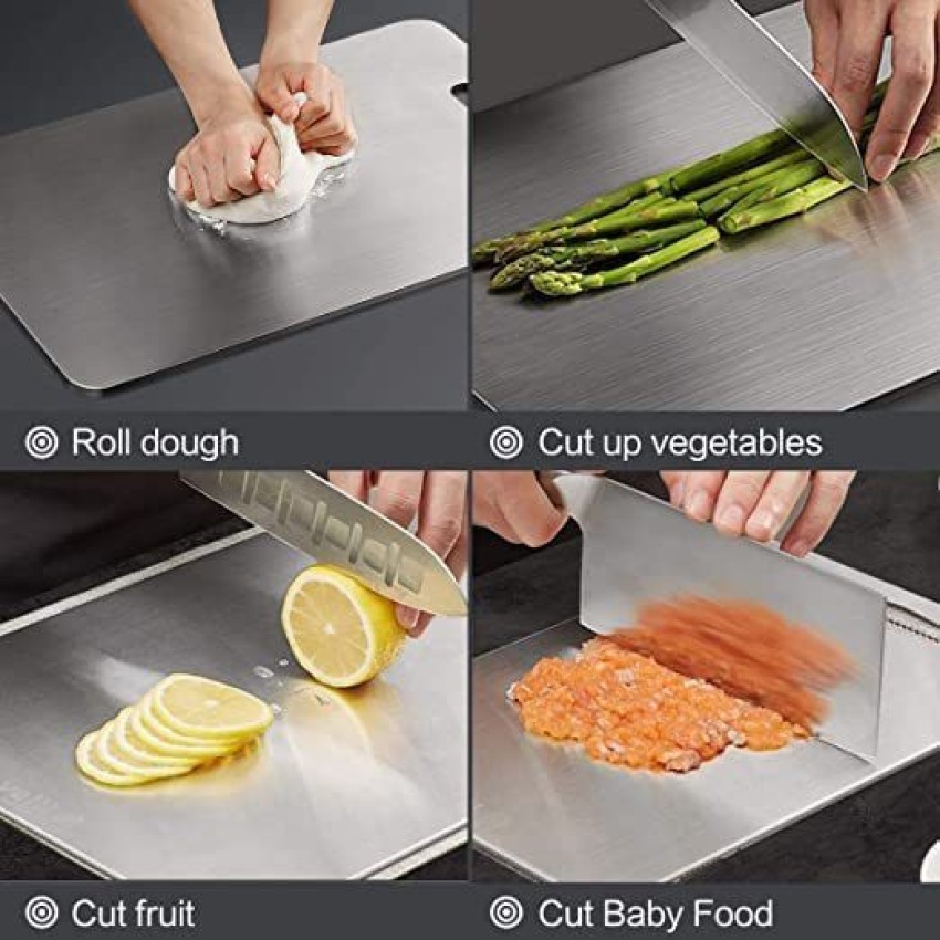 Miral Enterprises Small Chopping Board for Kitchen, Chopping Board with  Hanging Hole, Stainless Steel Cutting Board Price in India - Buy Miral  Enterprises Small Chopping Board for Kitchen, Chopping Board with Hanging