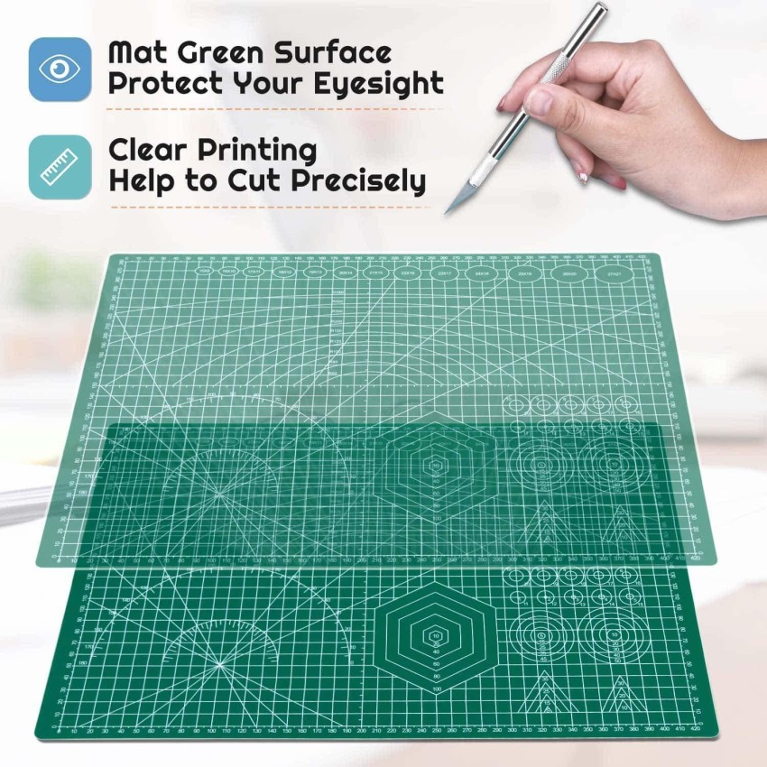 A3 Non-Slip Cutting Board with Surface for Arts & Crafts Easy