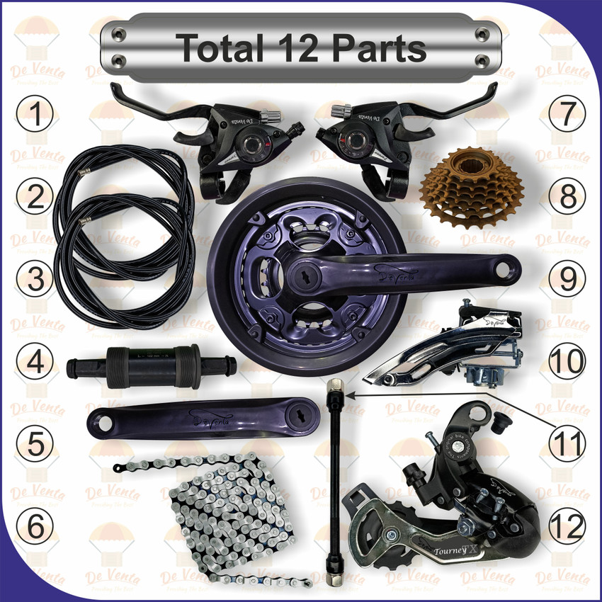 Original Bike Gearset SHIMANO DEORE XT M8100 Groupset 1x12 Speed