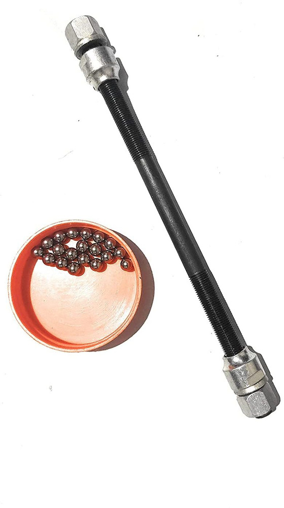 IndiaLot Bicycle Rim axle with Steel Ball Universal Size for All